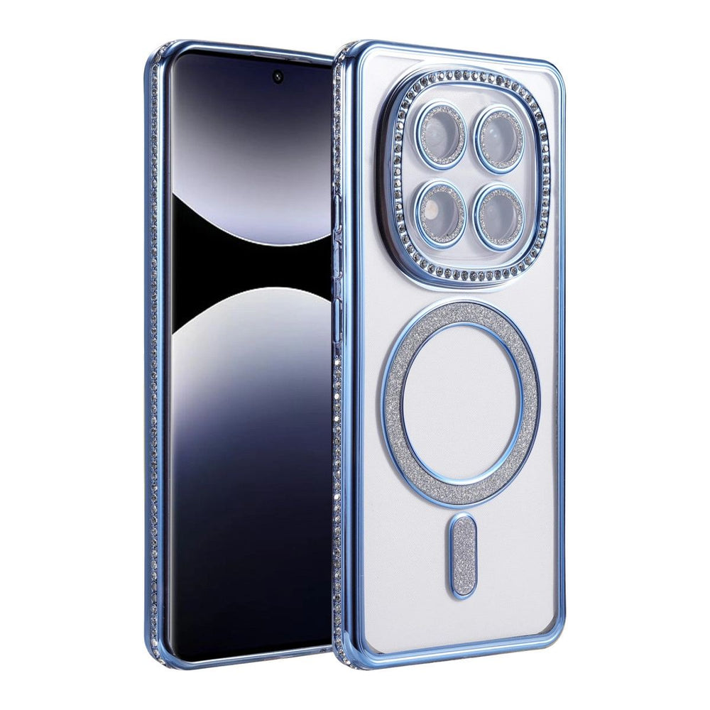 Xiaomi Redmi Note 14 Pro 5g Joke Simli Magneticsafe Kılıf - Mavi