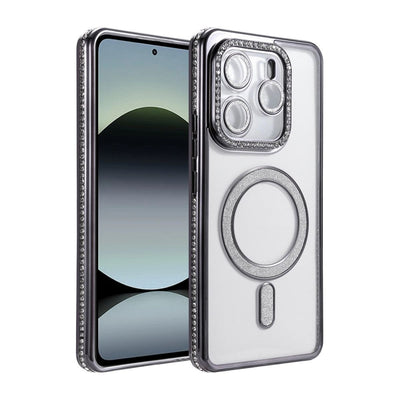 Xiaomi Redmi Note 14 4g Joke Simli Magneticsafe Kılıf - Siyah