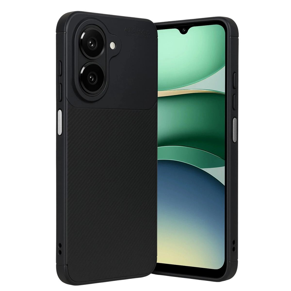 Samsung Galaxy A07 4g Auto Focus Karbon Kapak - Siyah