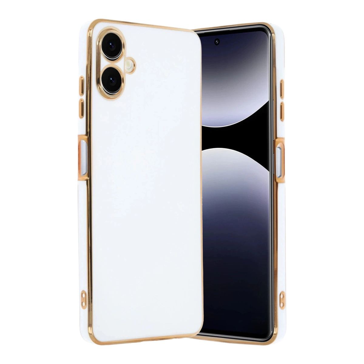 Samsung Galaxy A07 4g Volet Silikon - Beyaz