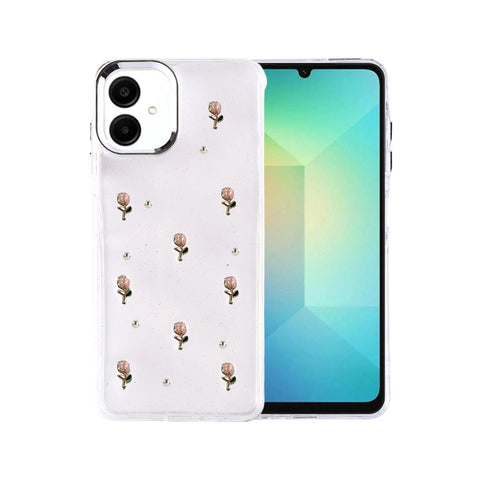 Samsung Galaxy A07 4g Fiyonk Desenli Kapak - Desen 6