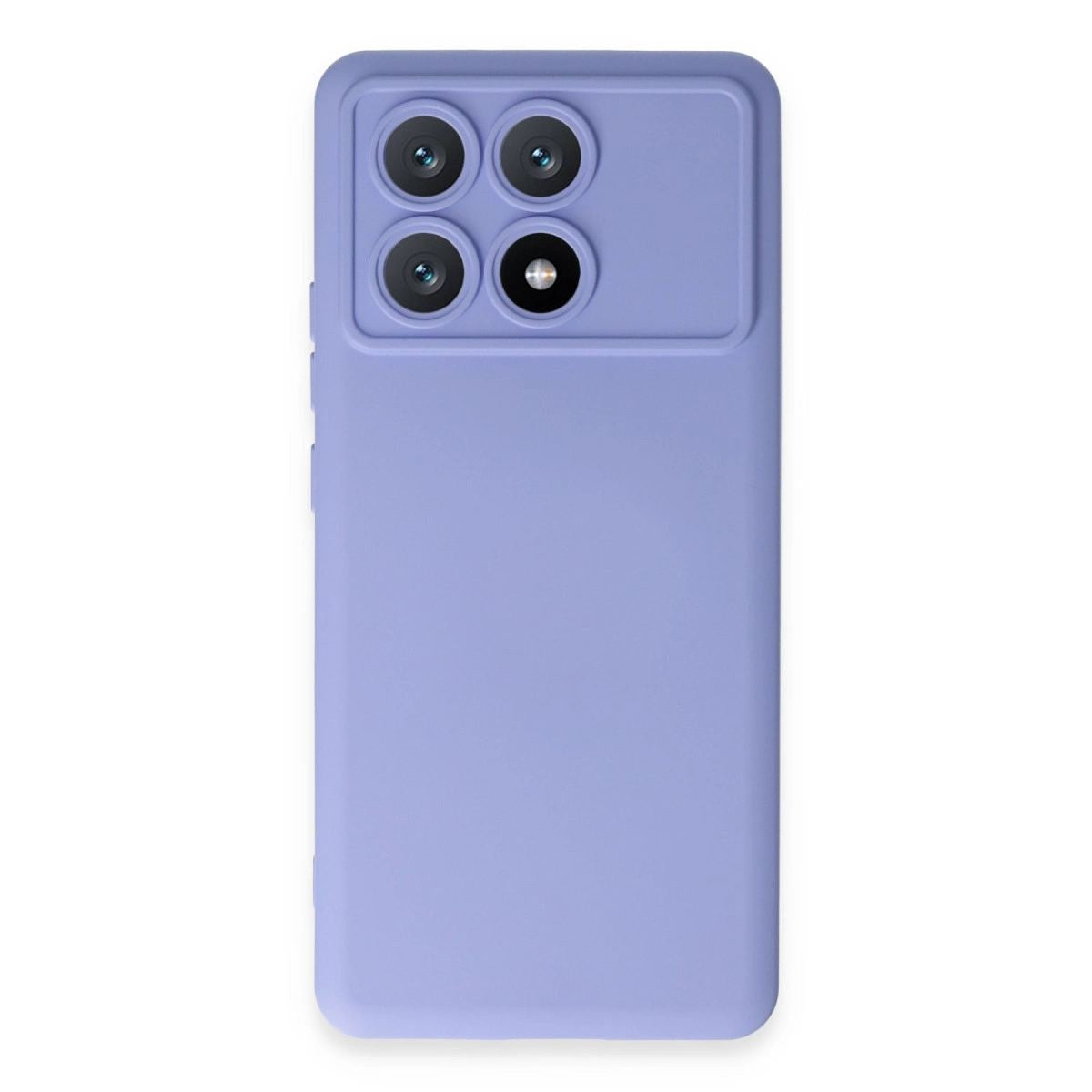 Xiaomi Poco X6 Pro Kılıf Nano İçi Kadife Silikon - Lila