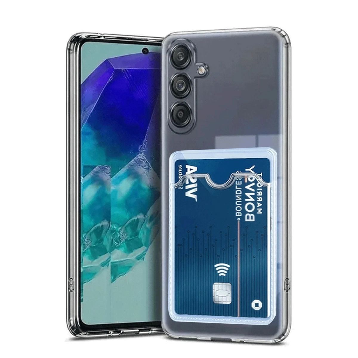 Samsung Galaxy A17 5g Kart Şeffaf Silikon - Şeffaf