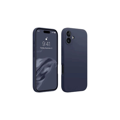 Apple İphone 16 Kılıf First Silikon - Lacivert