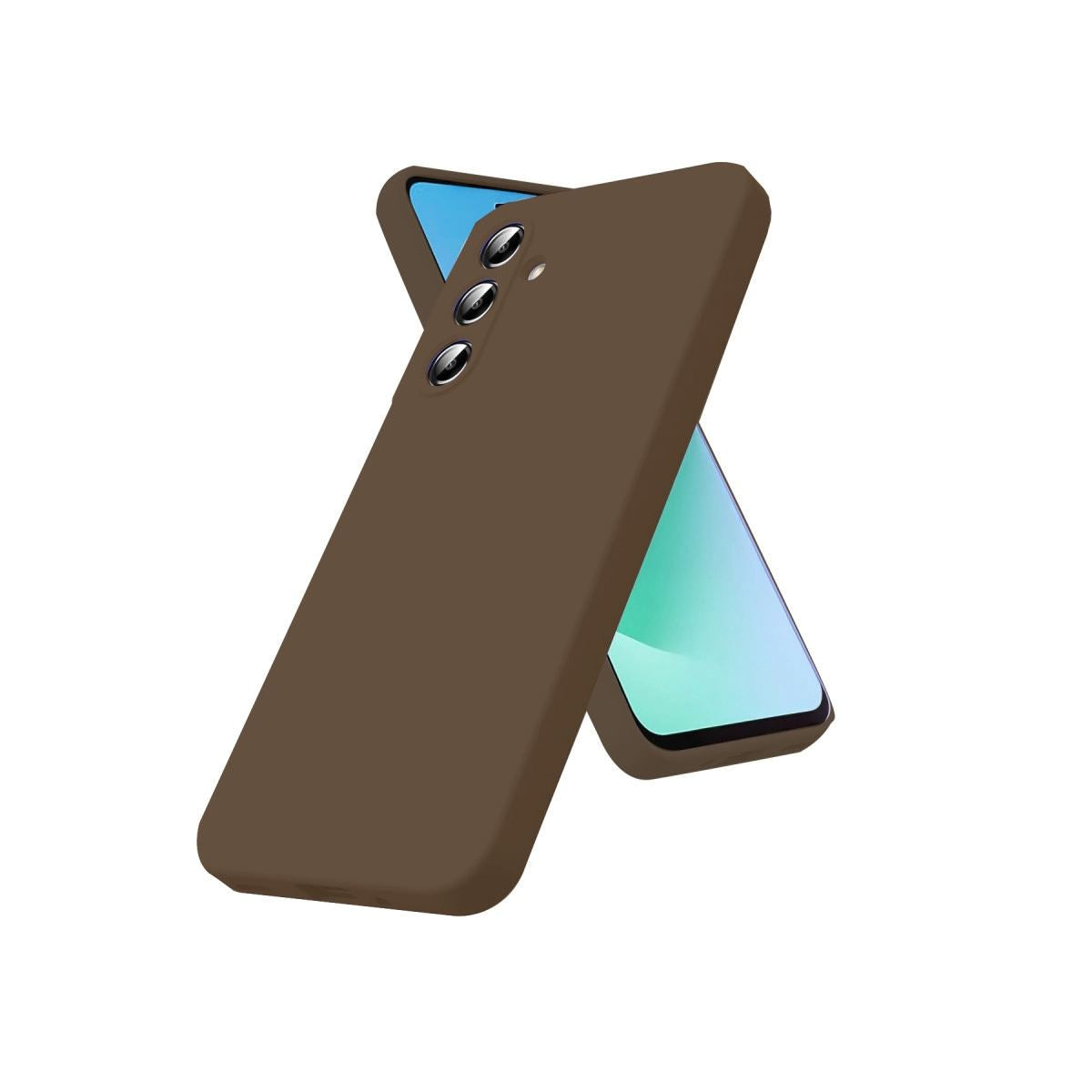 Samsung Galaxy S25 Fe First Silikon - Kahverengi