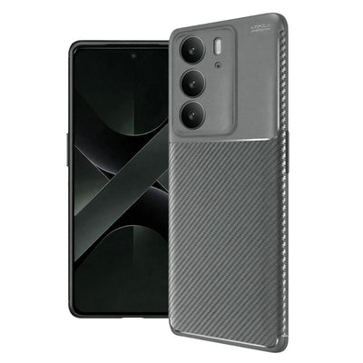 Realme C75 4g Auto Focus Karbon Kapak - Gri