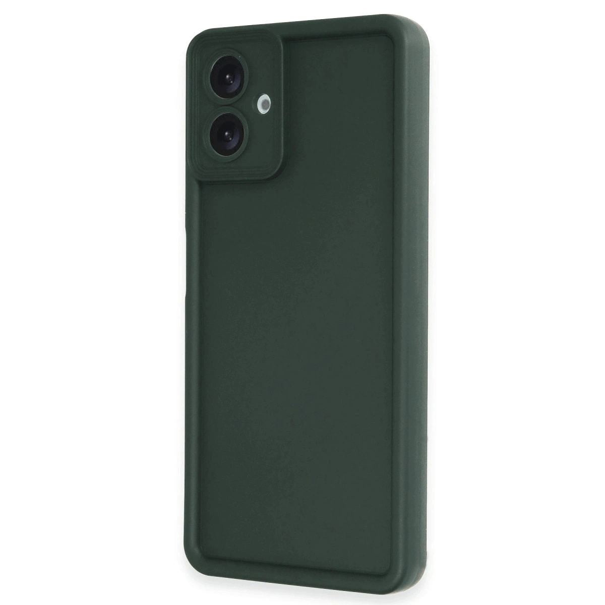 Samsung Galaxy A07 4g Viera Silikon - Koyu Yeşil