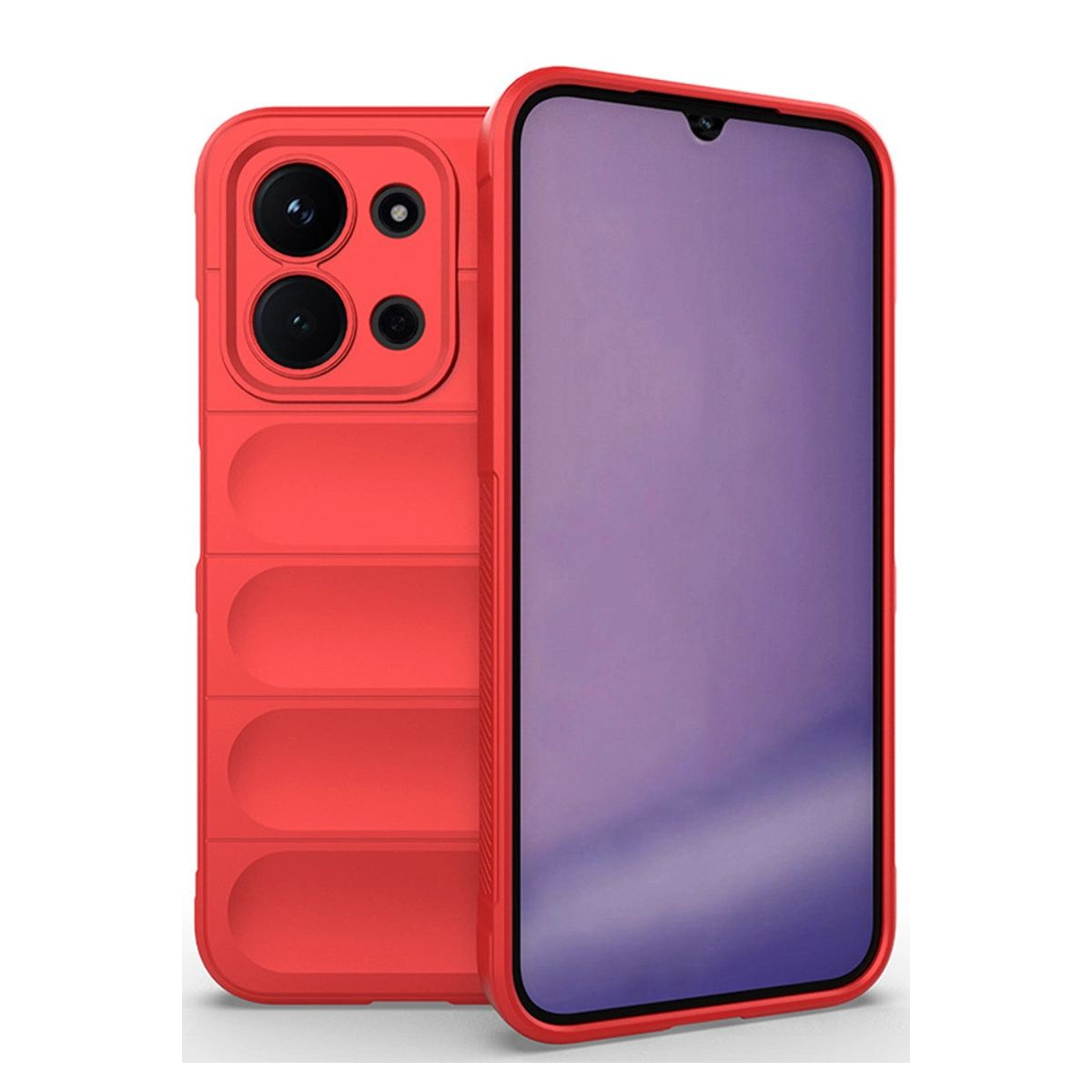 Xiaomi Redmi 15c 4g Optimum Silikon - Kırmızı