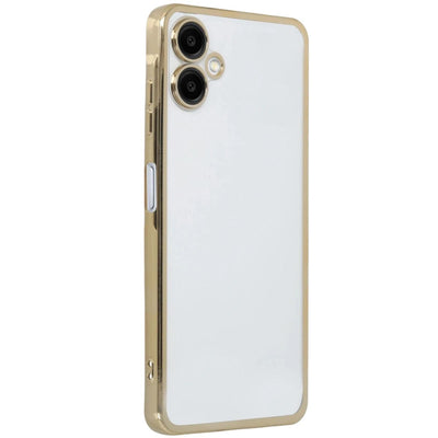 Samsung Galaxy A07 4g Razer Lensli Silikon - Gold