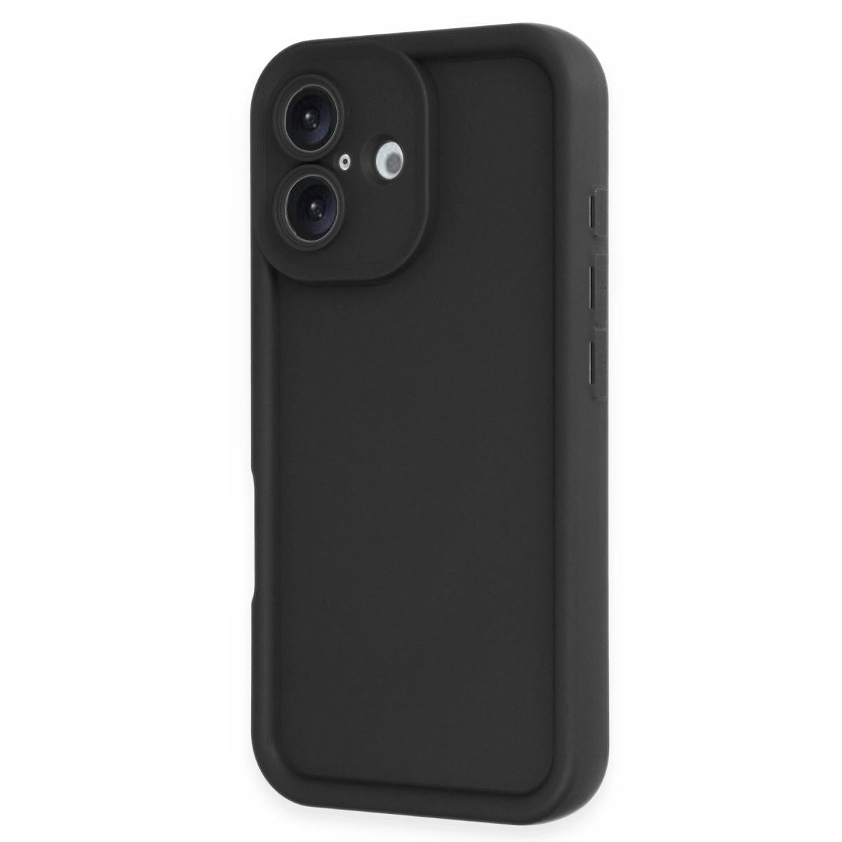Apple İphone 16 Kılıf Viera Silikon - Siyah
