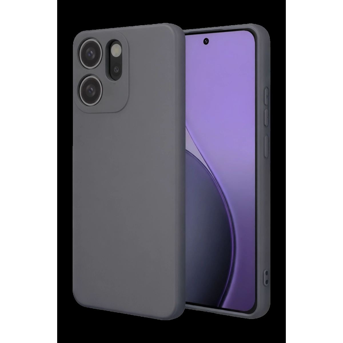 Oppo Reno 14f First Silikon - Gri
