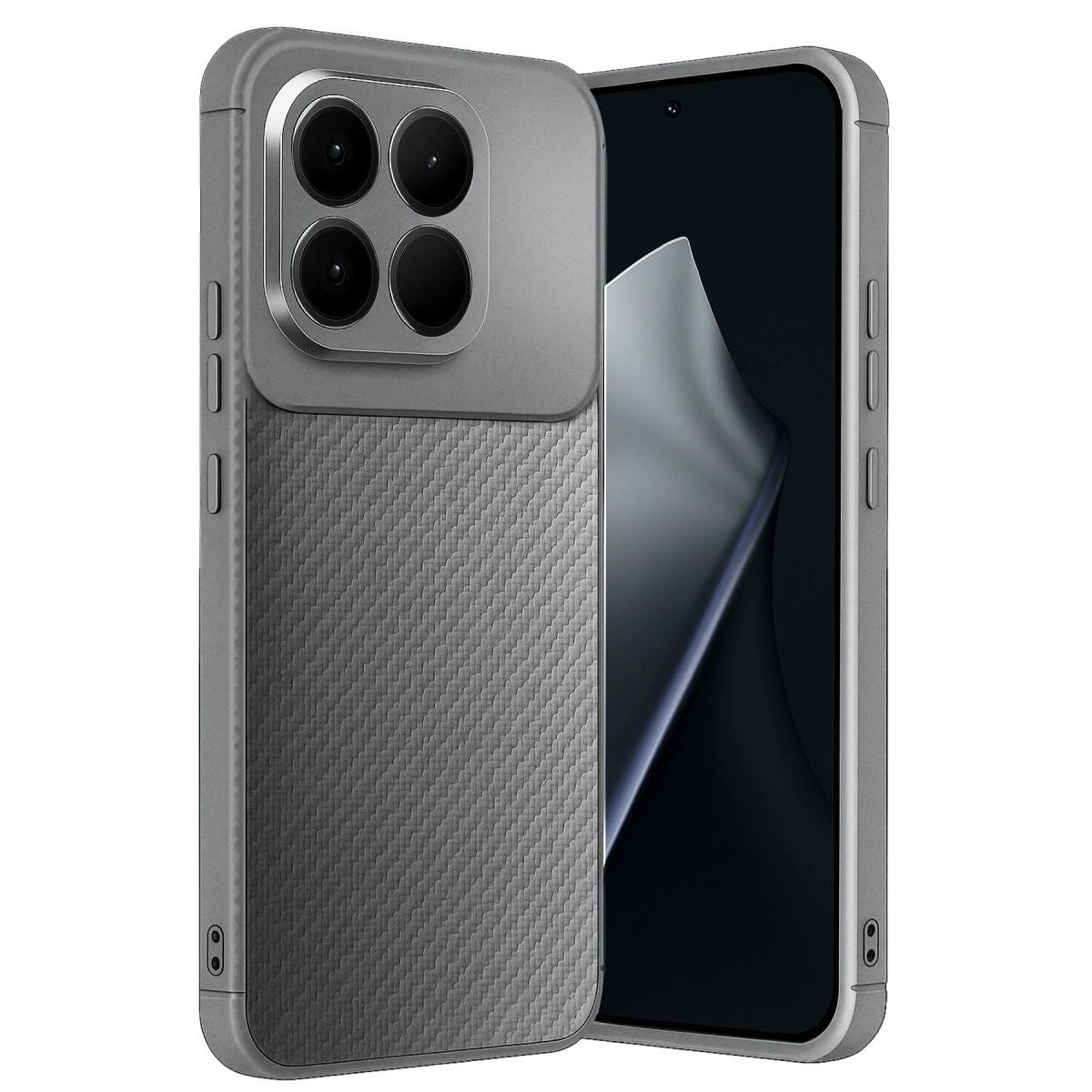 Xiaomi Mi 15t Auto Focus Karbon Kapak - Gri