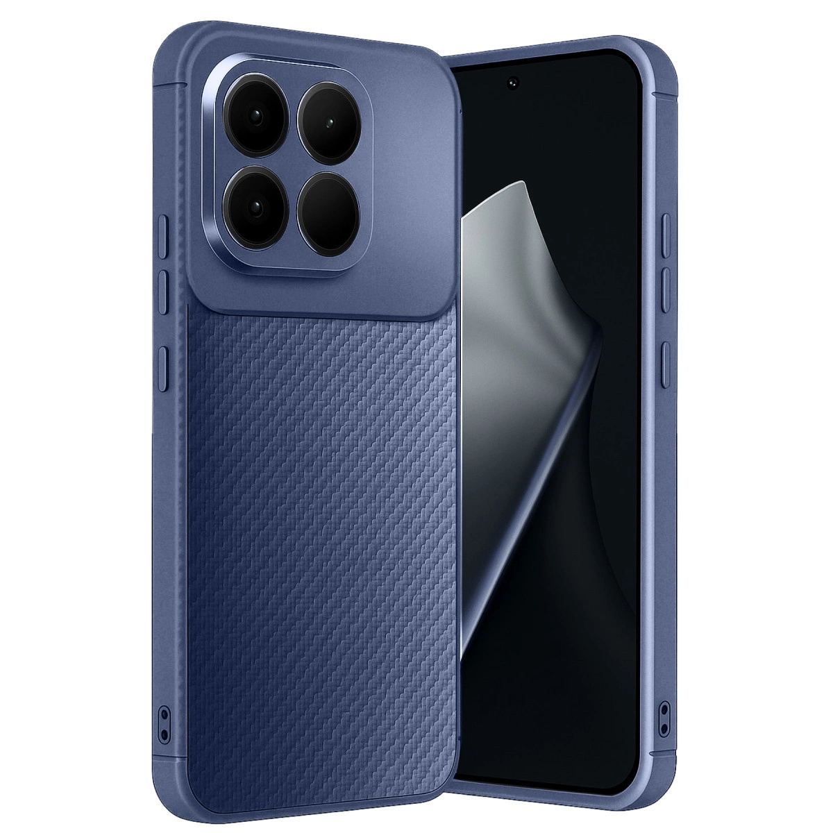 Xiaomi Mi 15t Auto Focus Karbon Kapak - Lacivert