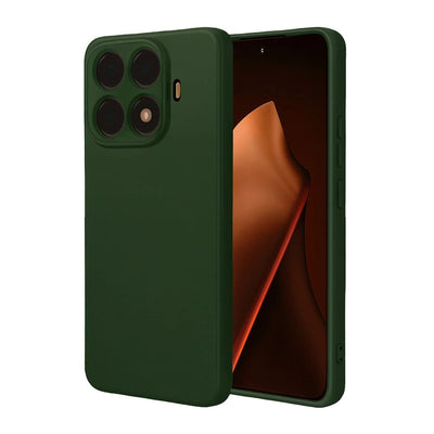 Xiaomi Mi 15t Pro Nano İçi Kadife Silikon - Koyu Yeşil
