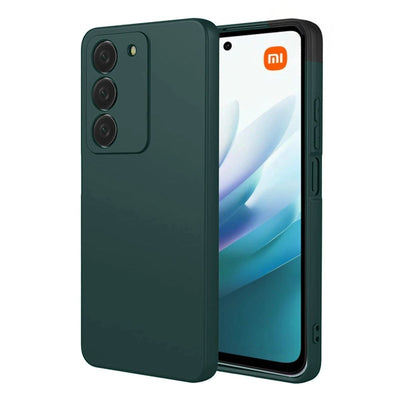 Xiaomi Redmi 15 4g First Silikon - Koyu Yeşil
