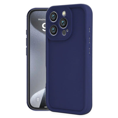 Apple İphone 16 Pro Max Kılıf Viera Silikon - Lacivert