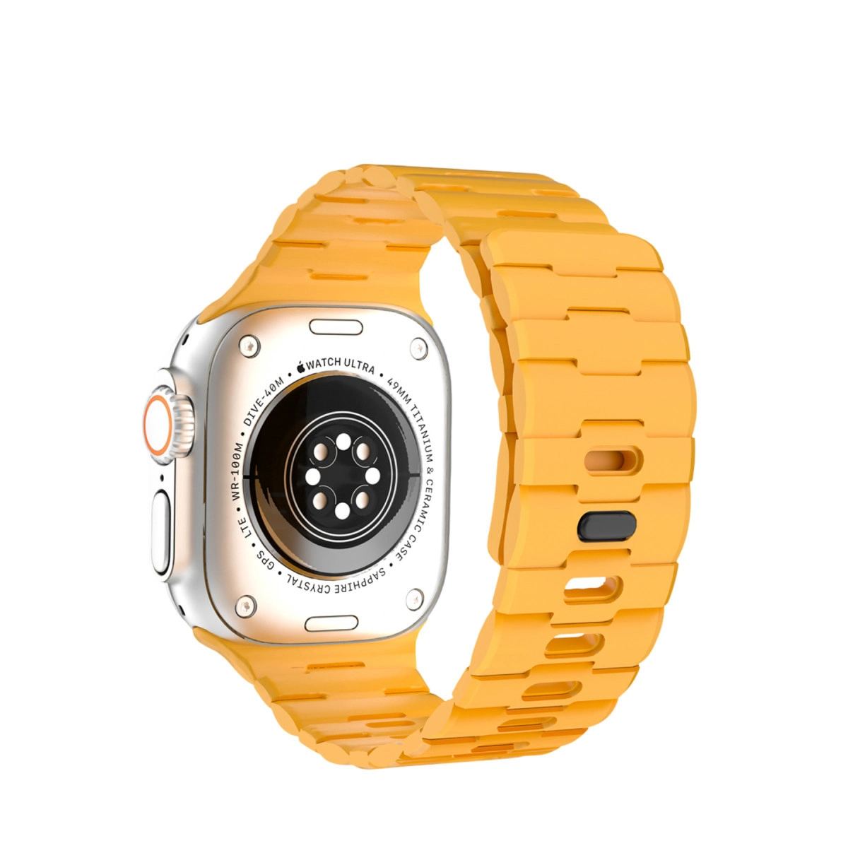 Apple Watch Ultra 49mm Wowen Kordon (saat Değildir) - Sarı