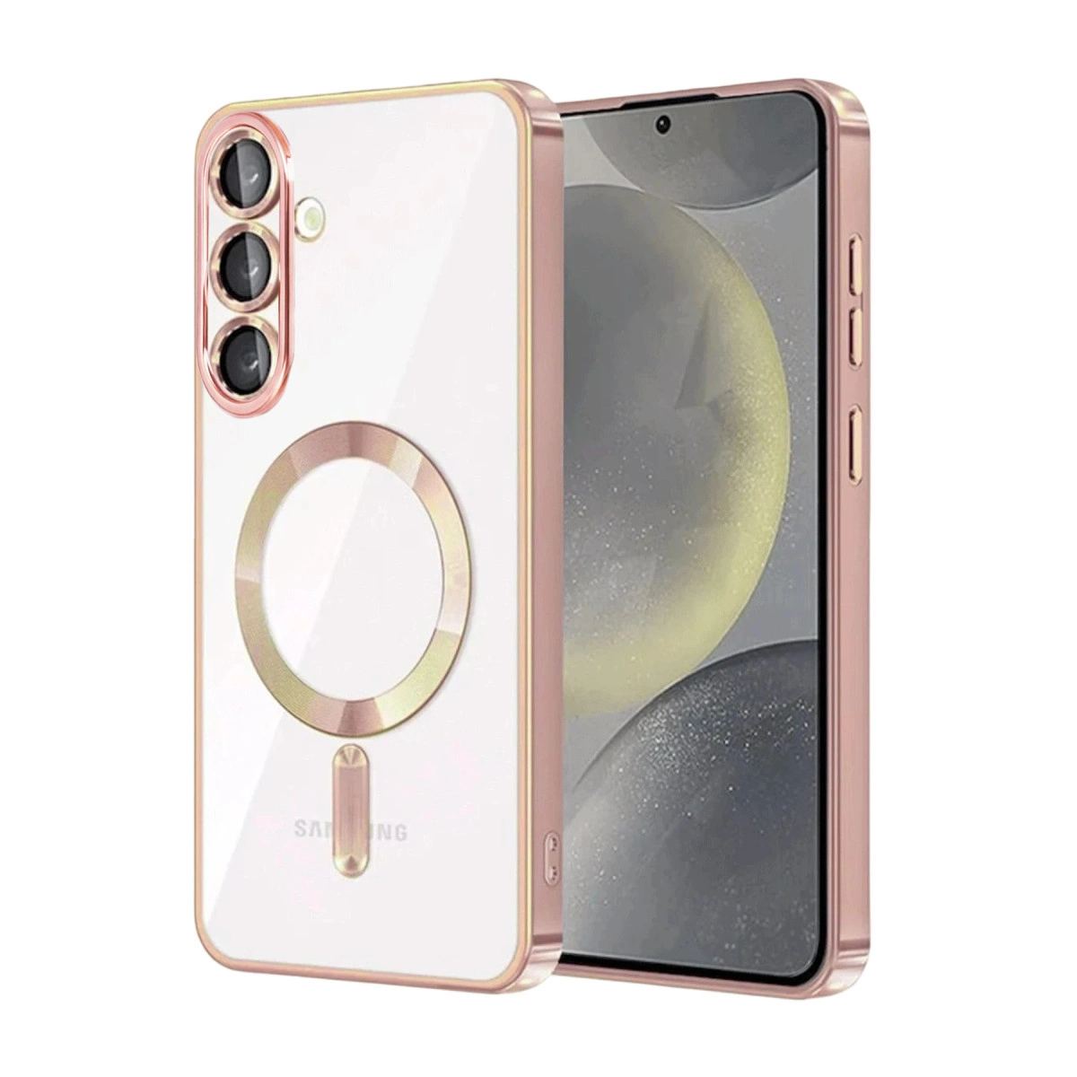Samsung Galaxy S26 Kross Magneticsafe Kapak - Rose