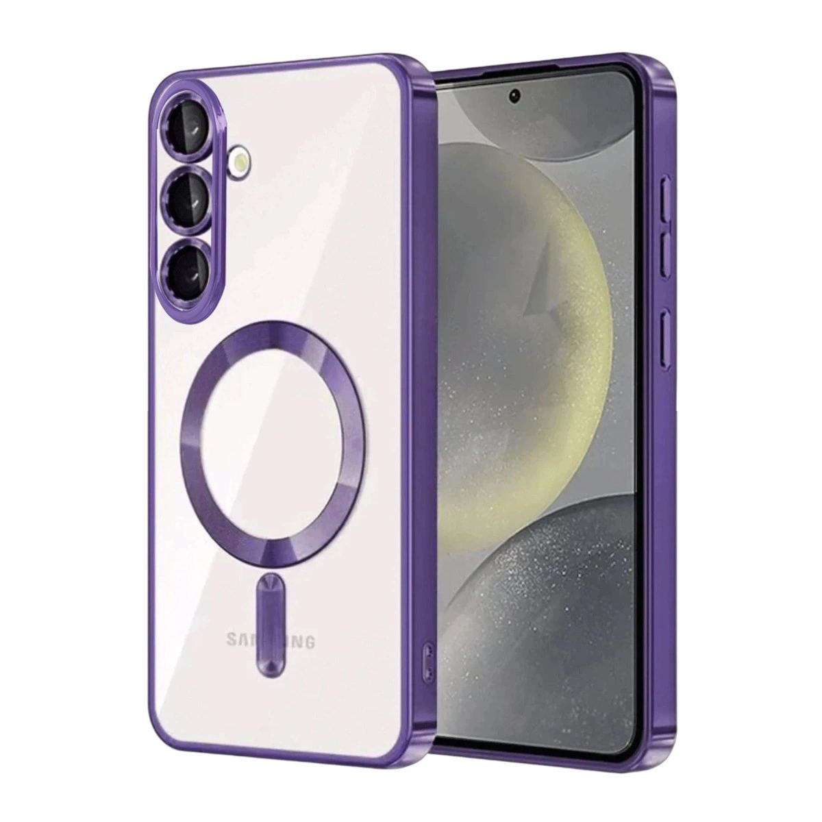 Samsung Galaxy S26 Plus Kross Magneticsafe Kapak - Mor