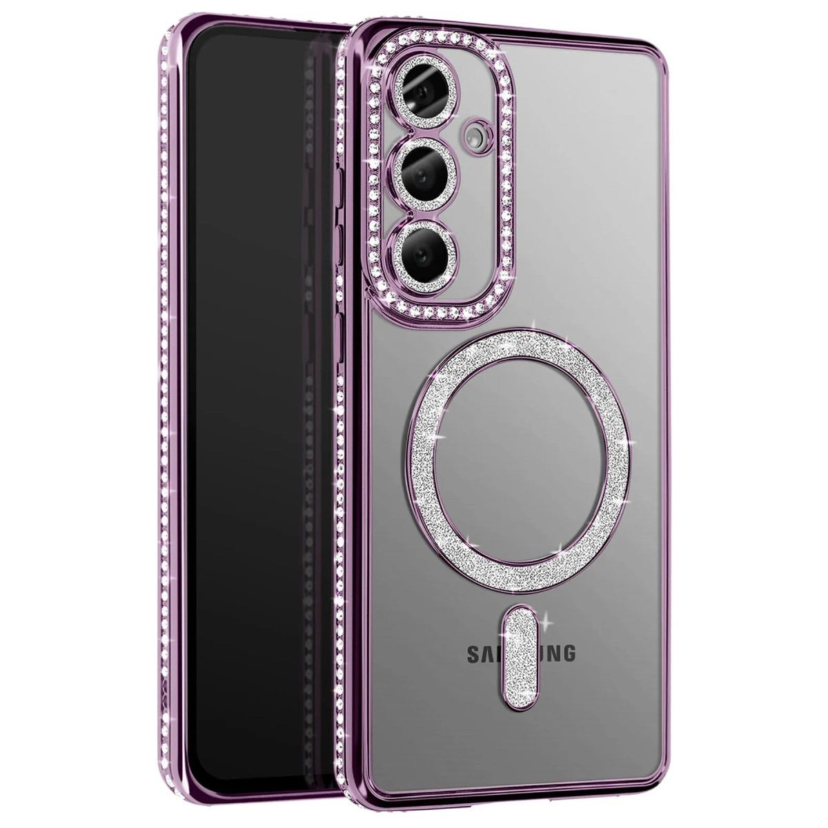 Joko Samsung Galaxy S26 Joke Simli Magneticsafe Kılıf - Derin Mor