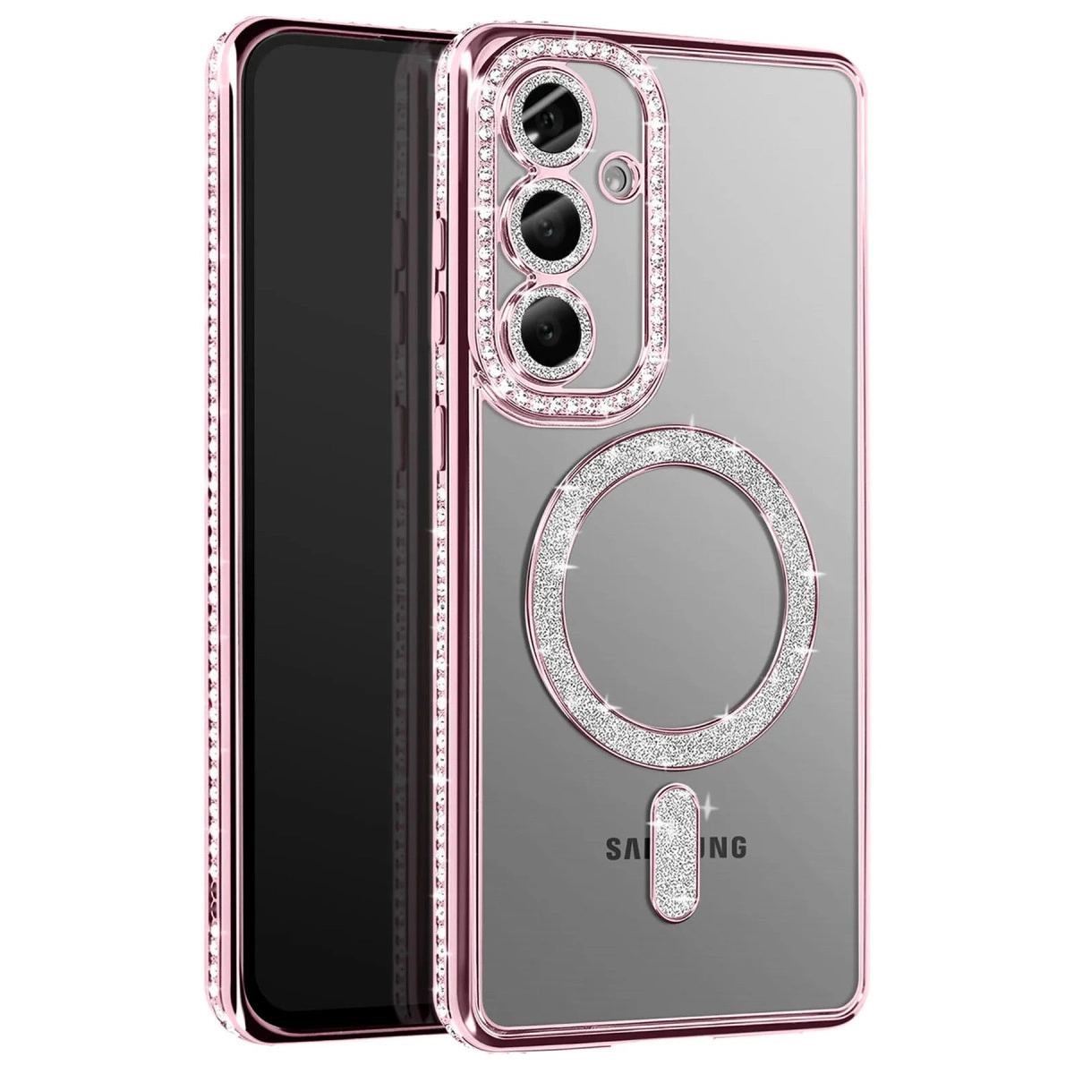 Joko Samsung Galaxy S26 Plus Joke Simli Magneticsafe Kılıf - Pembe