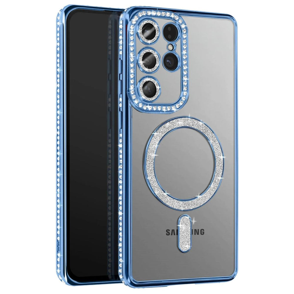 Joko Samsung Galaxy S26 Ultra Joke Simli Magneticsafe Kılıf - Mavi