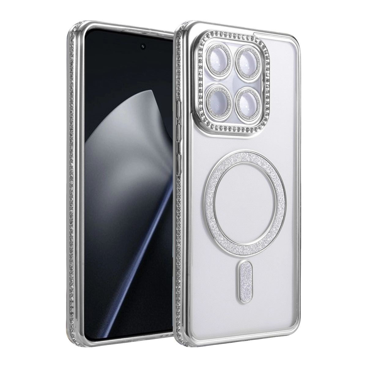 Xiaomi Mi 15t Pro Joke Simli Magneticsafe Kılıf - Gümüş