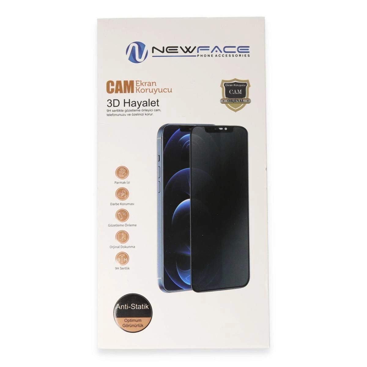 Samsung Galaxy S26 3d Antistatik Hayalet Cam Ekran Koruyucu - Siyah