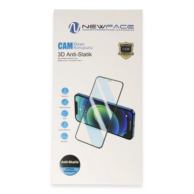 Samsung Galaxy S26 Ultra 3d Antistatik Cam Ekran Koruyucu - Siyah