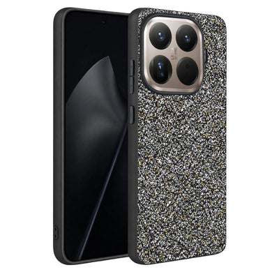 Onegif Xiaomi Mi 15t Pro Bright Simli Kapak - Gold