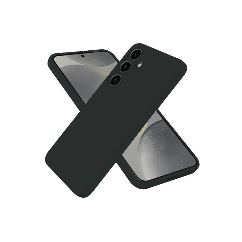 Samsung Galaxy S25 Plus Kılıf Nano İçi Kadife Silikon - Siyah