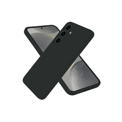 Samsung Galaxy S25 Plus Kılıf Nano İçi Kadife Silikon - Siyah