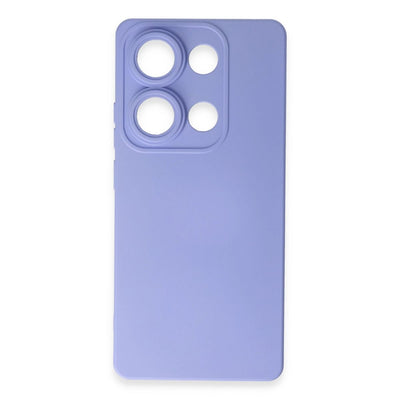 Xiaomi Redmi Note 13 Pro 4g Kılıf Nano İçi Kadife Silikon - Lila