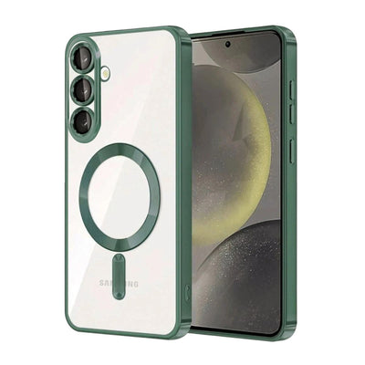 Samsung Galaxy A37 5g Kross Magneticsafe Kapak - Koyu Yeşil