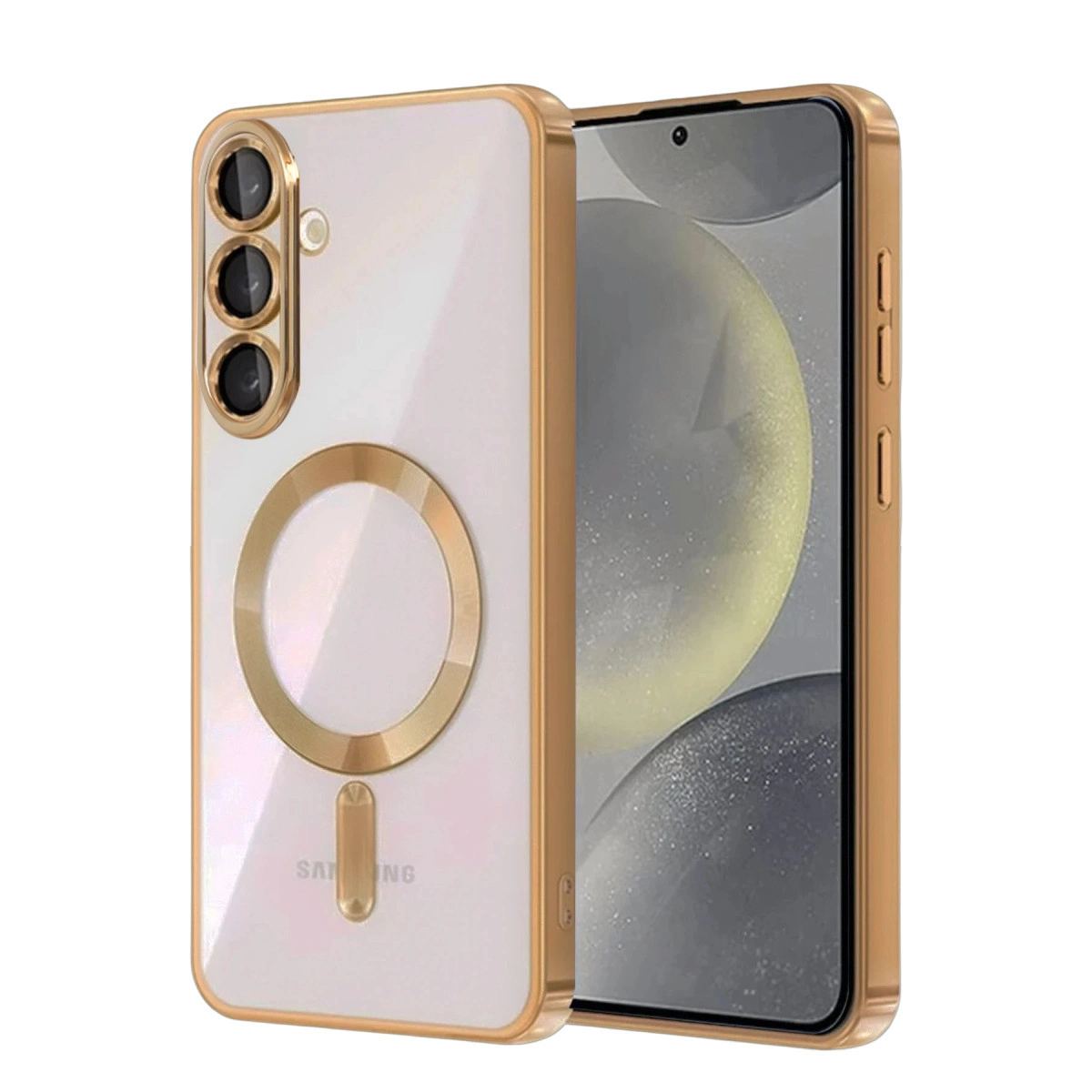 Samsung Galaxy A37 5g Kross Magneticsafe Kapak - Çöl Titanyum