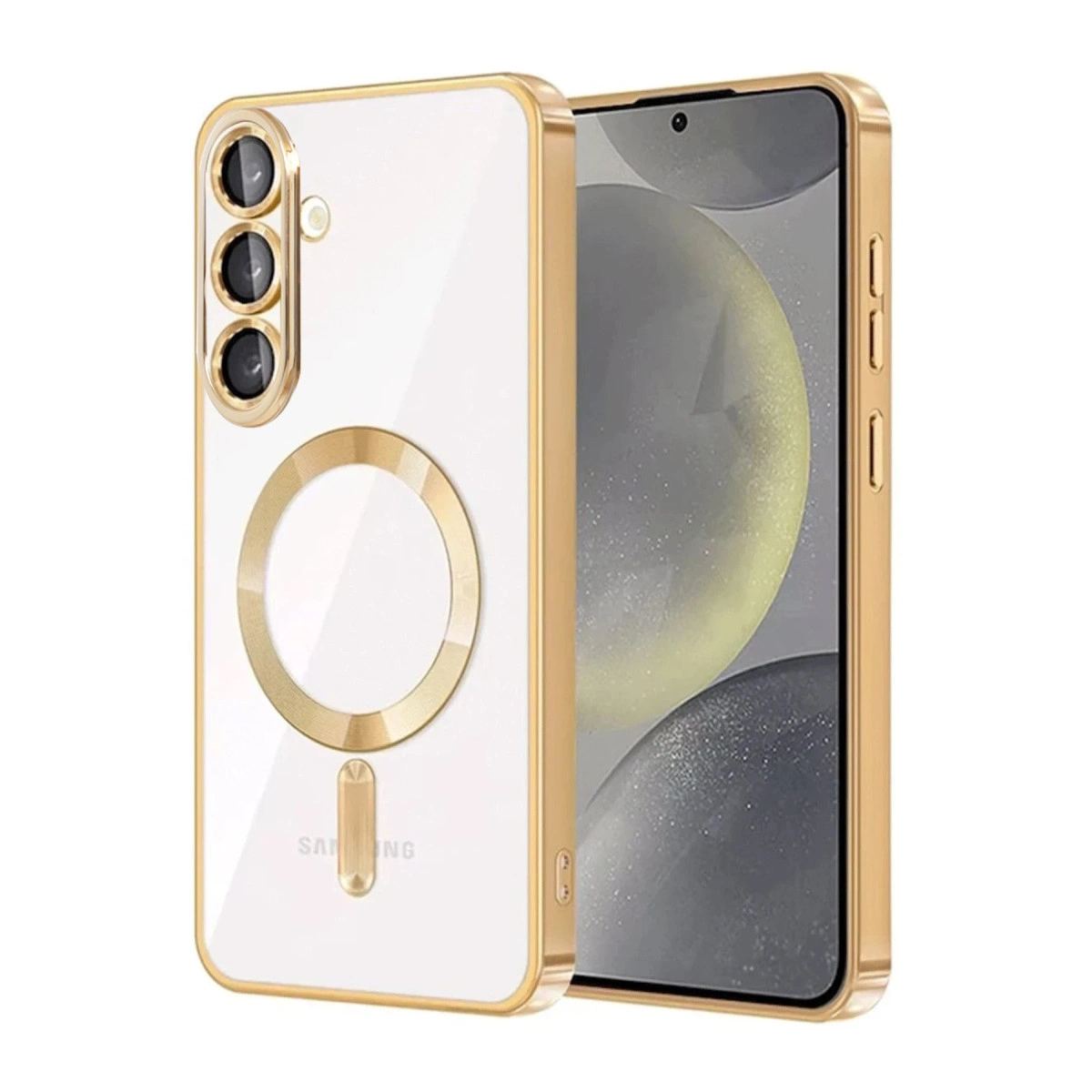 Samsung Galaxy A57 5g Kross Magneticsafe Kapak - Gold