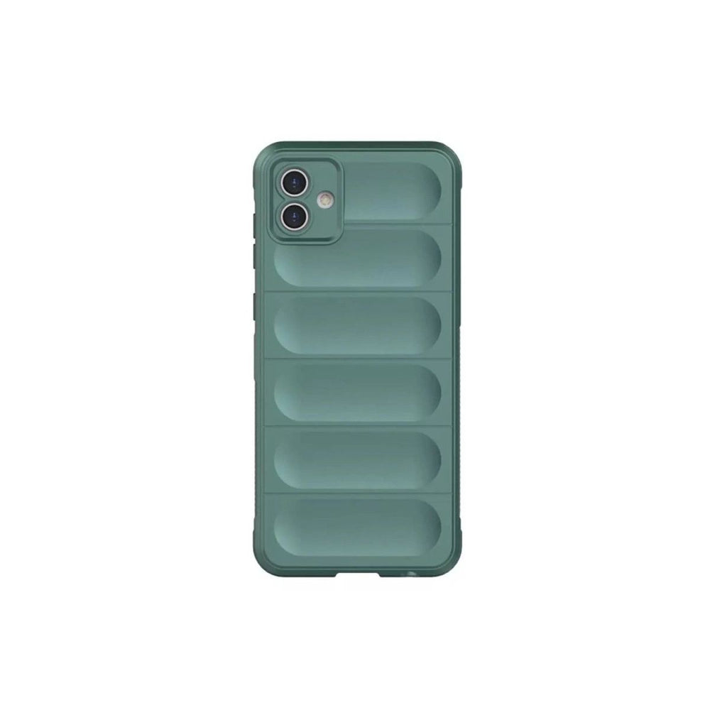 Samsung Galaxy A06 Kılıf Optimum Silikon - Koyu Yeşil