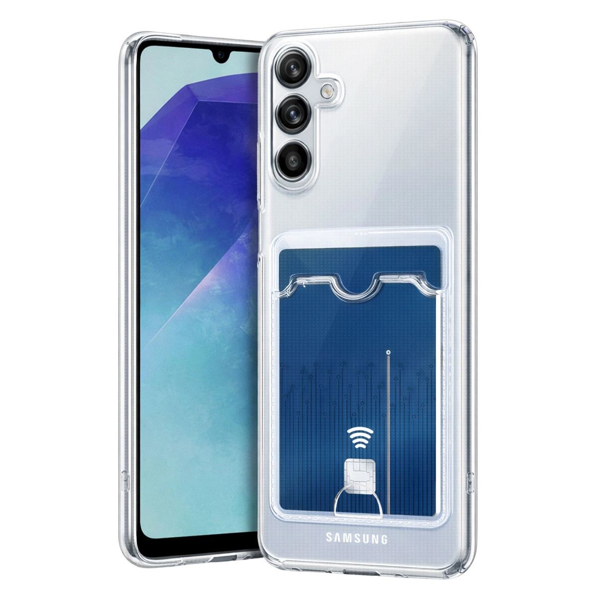 Samsung Galaxy A37 5g Kart Şeffaf Silikon - Şeffaf