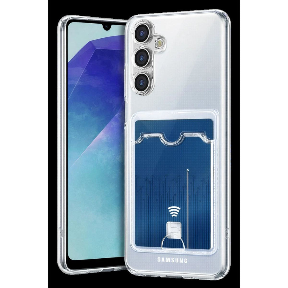 Samsung Galaxy A57 5g Kart Şeffaf Silikon - Şeffaf
