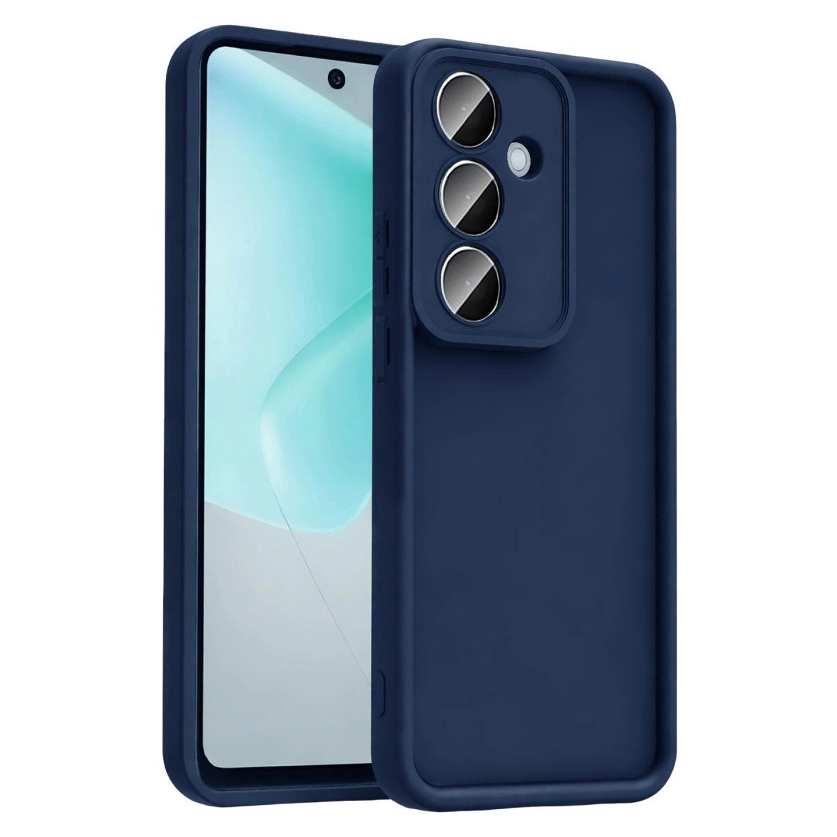 Samsung Galaxy A57 5g Viera Silikon - Lacivert