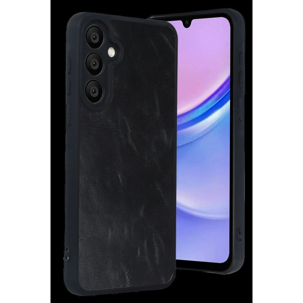 Samsung Galaxy A37 5g Aras Deri Kapak - Siyah