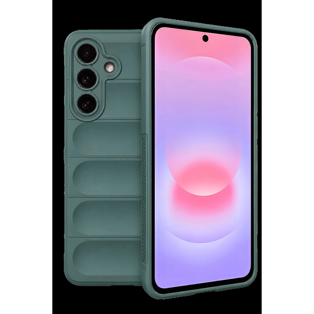 Samsung Galaxy A57 5g Optimum Silikon - Koyu Yeşil