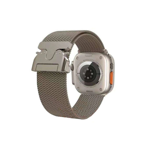Apple Watch 42mm Milano Metal Kordon - Desert