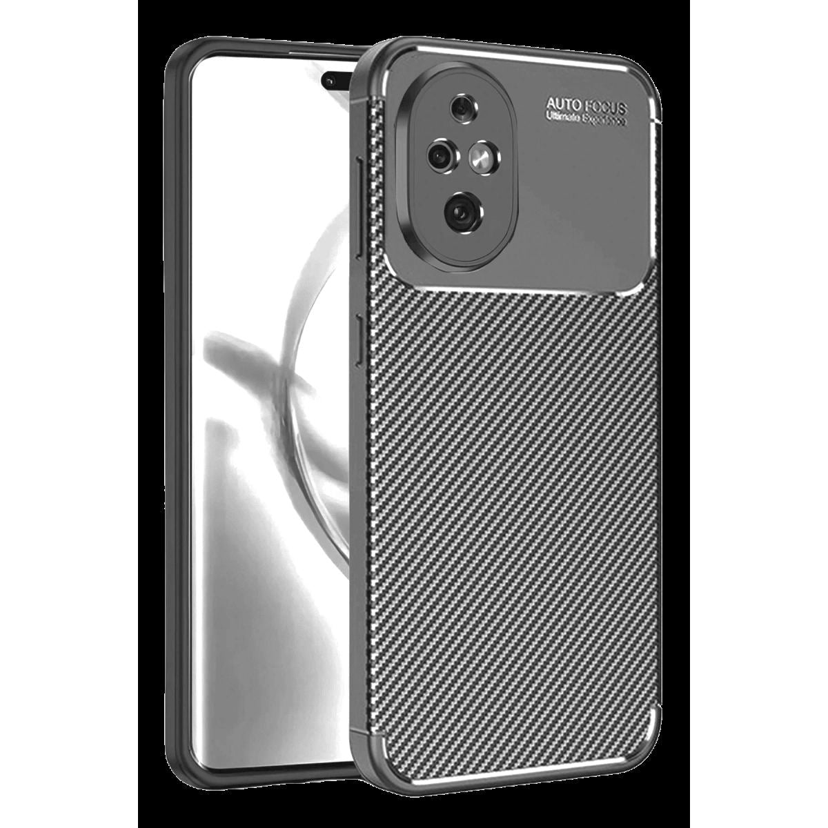 Honor 200 Kılıf Auto Focus Karbon Kapak - Gri