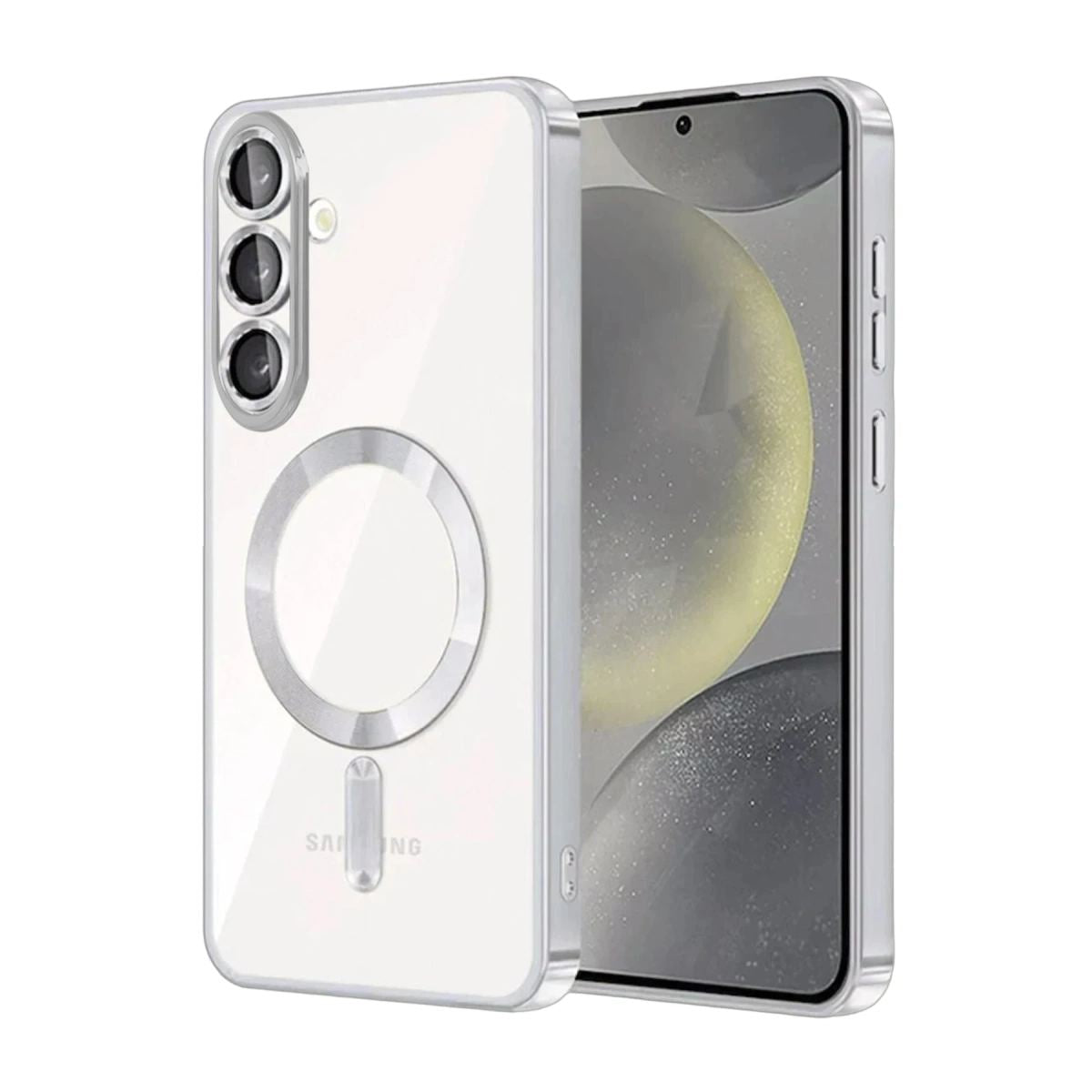 Samsung Galaxy A27 5g Kross Magneticsafe Kapak - Gümüş