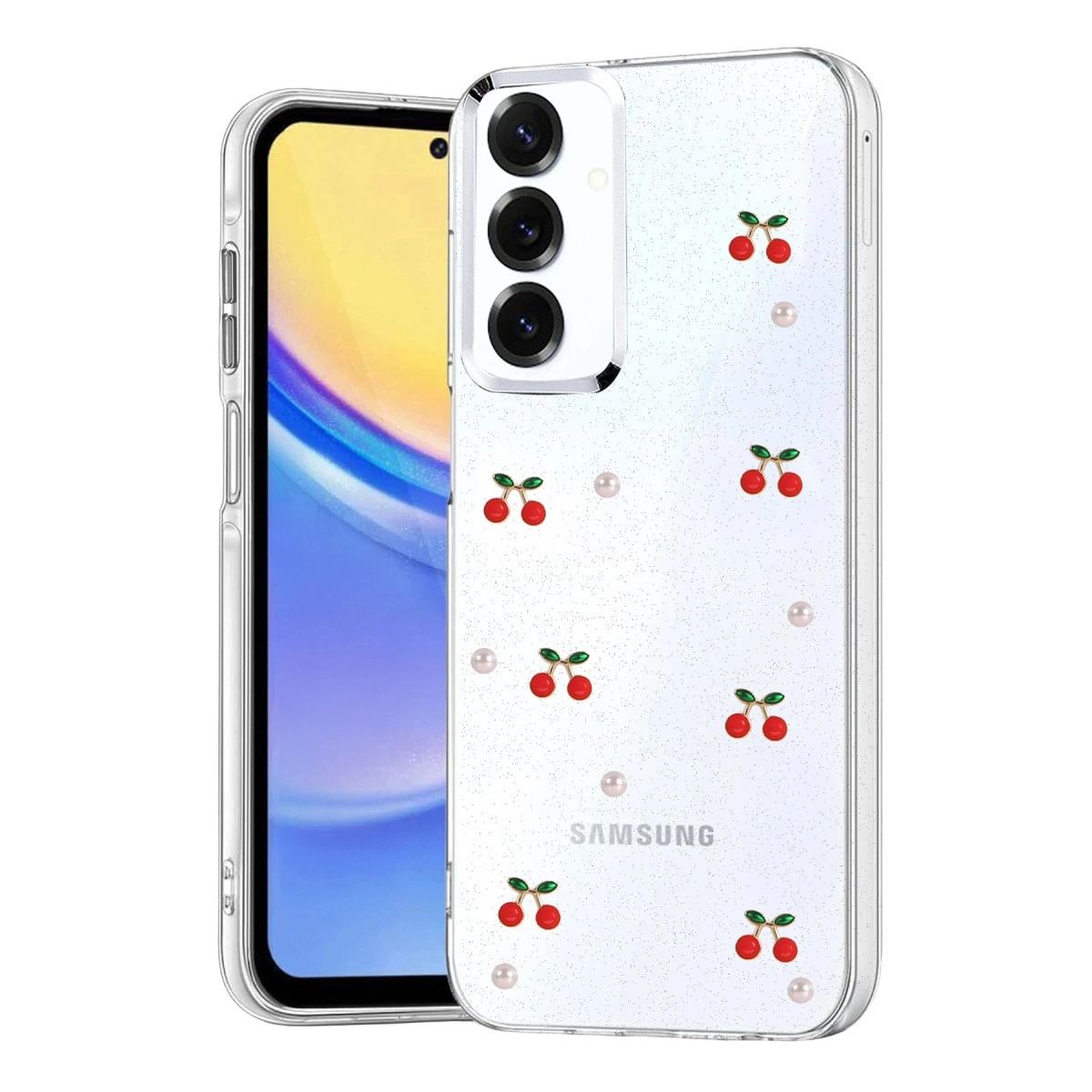 Samsung Galaxy A57 5g Fiyonk Desenli Kapak - Desen 9