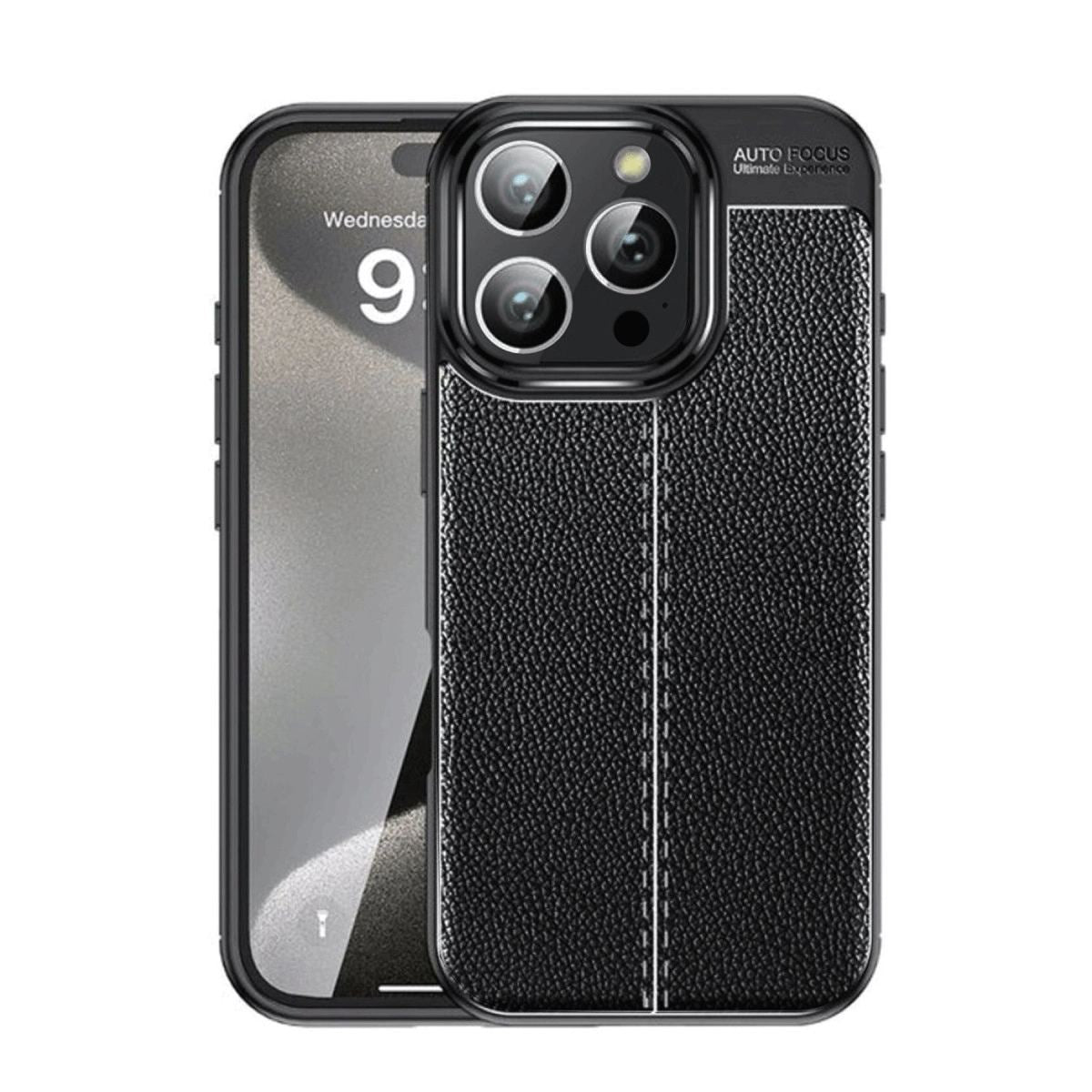 Apple İphone 16 Pro Max Kılıf Auto Focus Kapak - Siyah