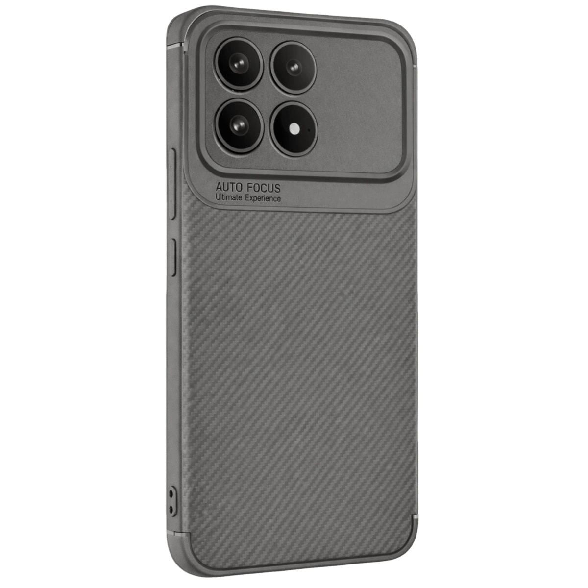 Xiaomi Poco F8 Pro Auto Focus Karbon Kapak - Gri