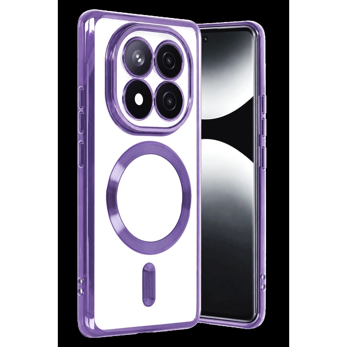 Xiaomi Redmi Note 15 Pro 4g Kross Magneticsafe Kapak - Mor