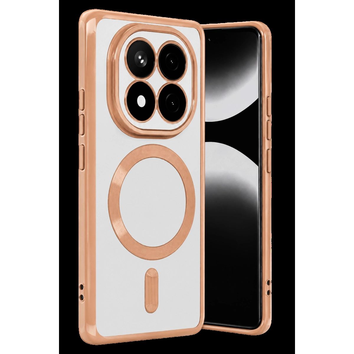 Xiaomi Redmi Note 15 Pro 4g Kross Magneticsafe Kapak - Rose